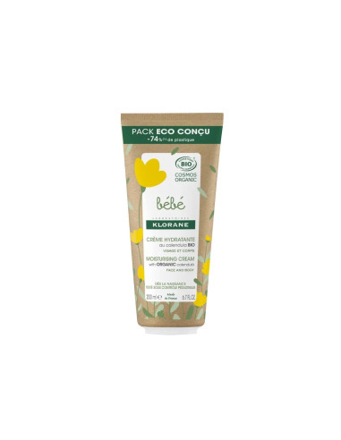 Klorane Bébé Crème Hydratante au...
