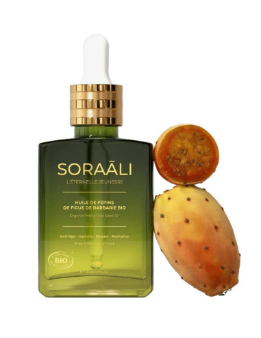 SORAALI Huile de pépins de figues de...