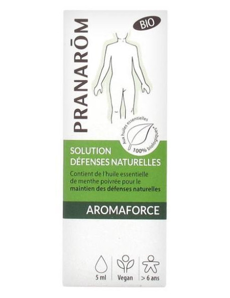 Pranarom Aromaforce Défenses Naturelles Solution Bio 5ml