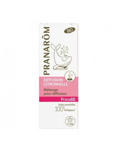 PRANAROM PRANABB DIFFUSION CITRONELLE...