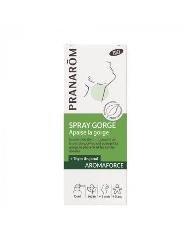 Pranarom Aromaforce Spray Gorge Bio 15ml