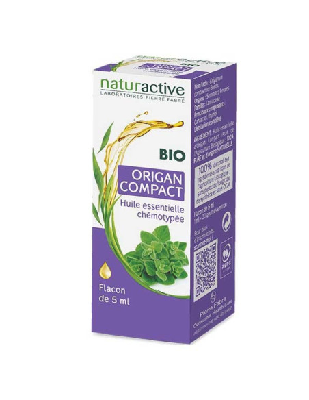 Naturactive Huile Essentielle Bio Origan Compact 5ml