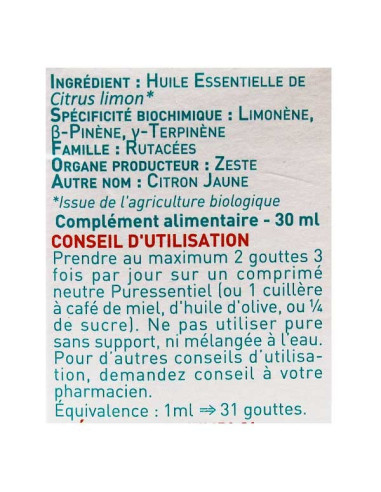 Puressentiel Huile Essentielle de...