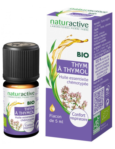 Naturactive Huile Essentielle Thym à...