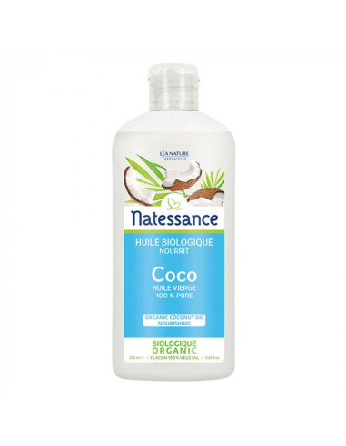 NATESSANCE HUILE DE COCO BIO 100%...