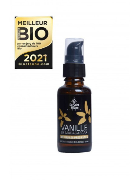 De Sainte Hilaire Huile Végétale de Vanille Bio 30ml