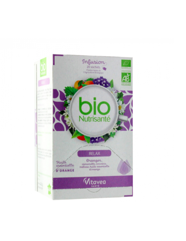 Nutrisante infusion relax bio 20 sachets
