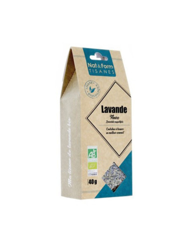 Nat & Form Les Tisanes Lavande Bio 40g