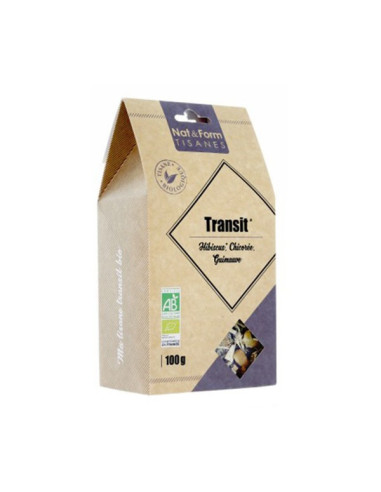Nat & Form Les Tisanes Transit Bio 100g