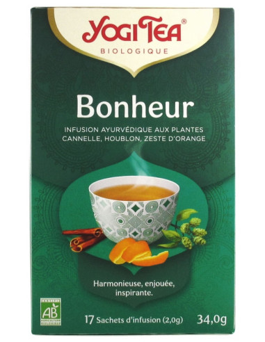 Yogi Tea Bonheur Bio 17 Sachets