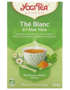 Yogi Tea Thé Blanc à l'Aloe...