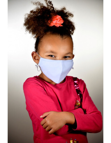 Masque de Protection Enfant Tissu au...