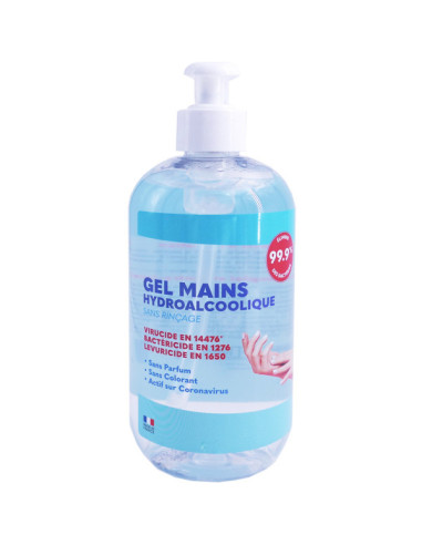 Gel Hydro-alcoolique flacon pompe 1L
