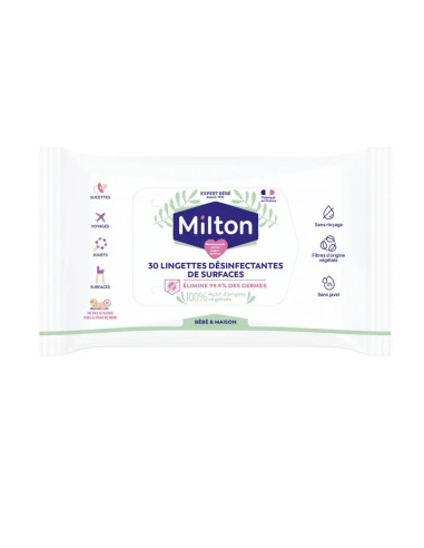 Milton Lingettes Desinfectantes De...