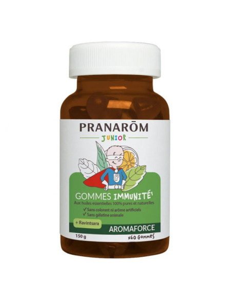 Pranarom Aromaforce Junior Gommes Immunité 60 gommes