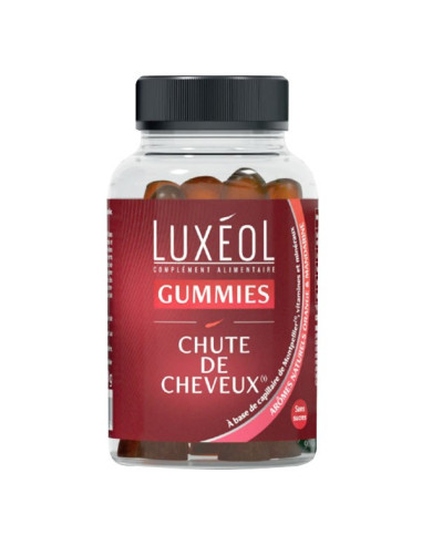 Luxéol Chute de Cheveux 60 gummies