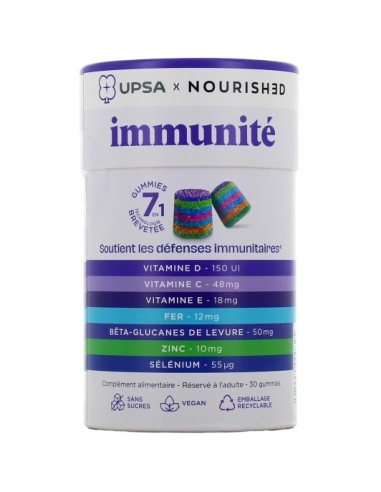 UPSA X NOURISHED Gummies 7 en 1...