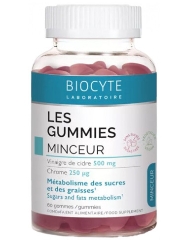Biocyte Les Gummies Minceur 60 Gummies