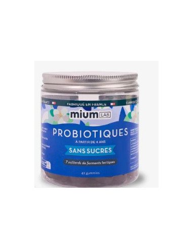 Mium Lab Gummies PROBIOTIQUES 42 gummies