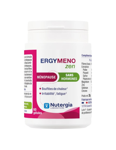 Nutergia ERGYMENO zen 60 gélules