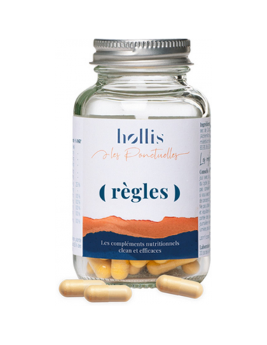 Hollis règles 60 gélules