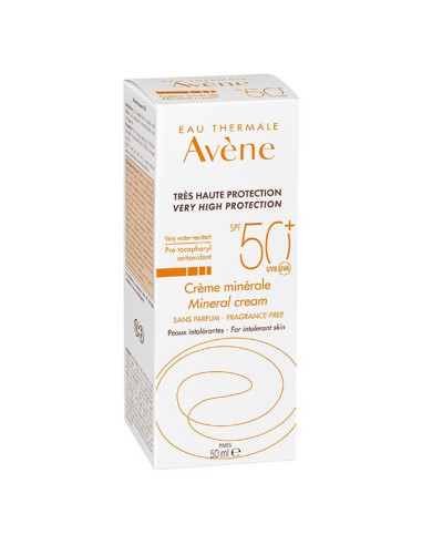 Avène Solaire Crème Minérale SPF50+...