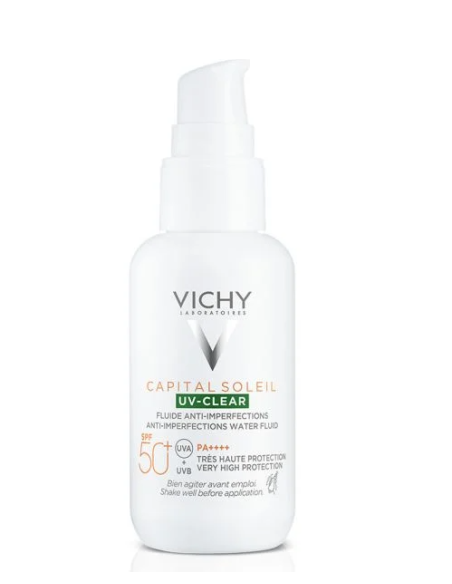 Vichy Capital Soleil Uv-Clear Fluide Anti-Imperfection SPF50+ 40ml