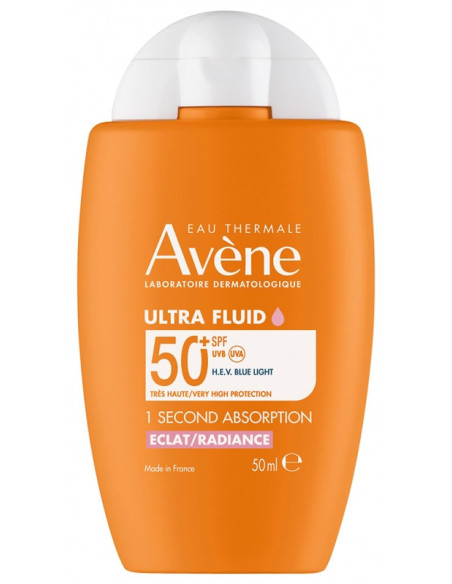 Avène Solaire Ultra Fluid Éclat SPF50+ 50 ml