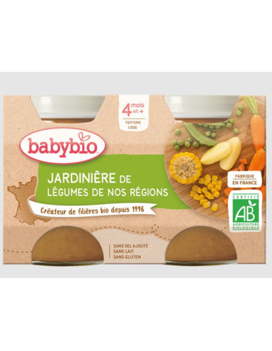 BABYBIO légumes 2x130g
