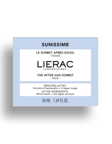 LIERAC SUNISSIME - Le Sorbet Après-Soleil - Visage - Tous Types de Peaux, 50ml