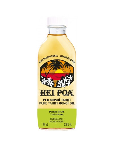 Hei Poa Pur Monoï Tahiti Parfum Tiaré...