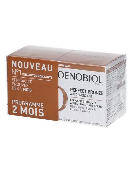Oenobiol Perfect Bronze Autobronzant lot de 2x30 capsules