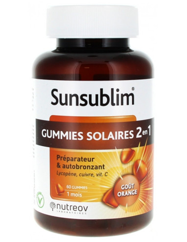 Nutreov Sunsublim Gummies Solaires...