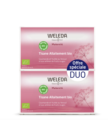 Weleda Duo Tisane Allaitement Fruits...