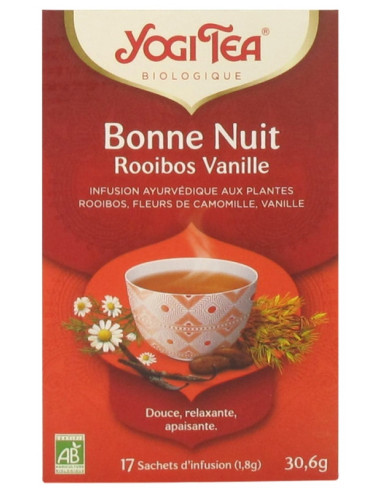 Yogi Tea Bonne Nuit Rooibos Vanille...
