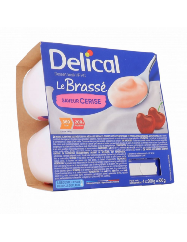 Delical Le Brassé Cerise HP/HC - 4 x...