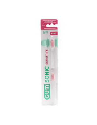 GUM Sonic Sensitive Têtes de Brosse...