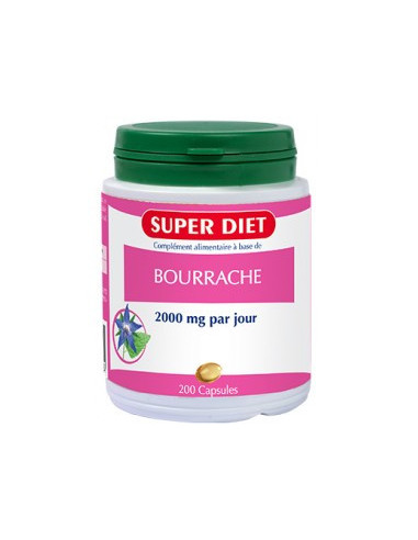 Huile de Bourrache - 200 capsules