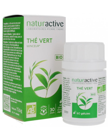 Naturactive Thé Vert Bio - 60 Gélules