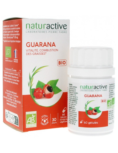 Naturactive Guarana Bio - 60 Gélules