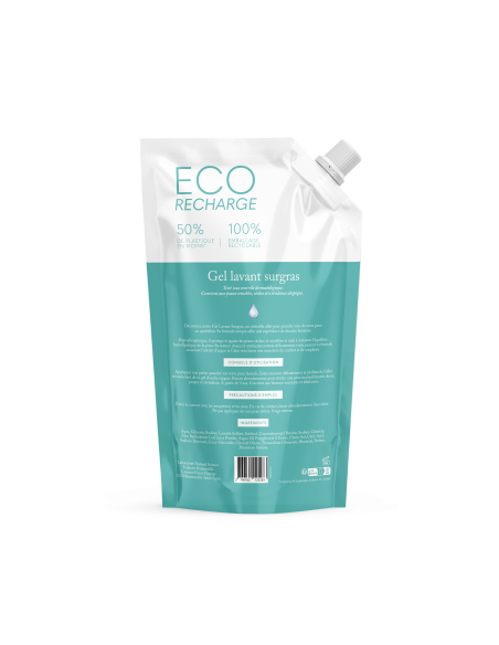 Pureté Gel lavant surgras eco-recharge 900mL