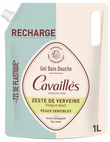 Cavaillès Gel Bain Douche Zeste de...