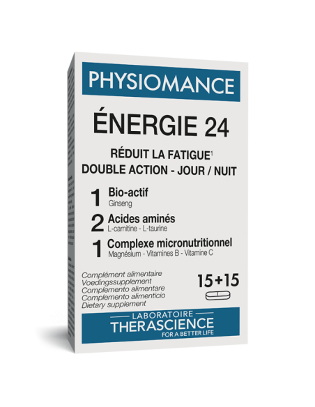 Therascience Physiomance Energie 24 30 comprimés