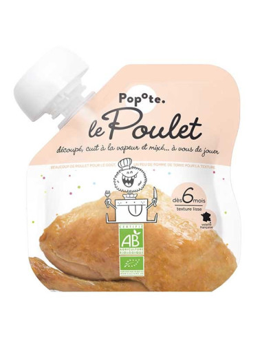 Popote Les Viandes Gourde Poulet +6m...