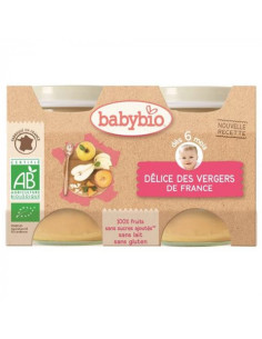 BABYBIO PETITS POTS 2X130G...