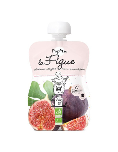 Popote Les Fruits Gourde Figue +6m...