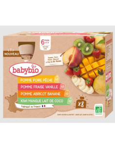 BABYBIO Gourdes Multifruits...