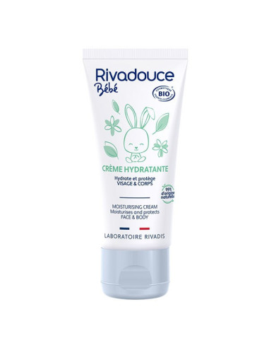 Rivadouce Bébé Crème Hydratante Bio 50ml