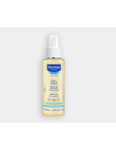 MUSTELA Huile de massage à l'huile...