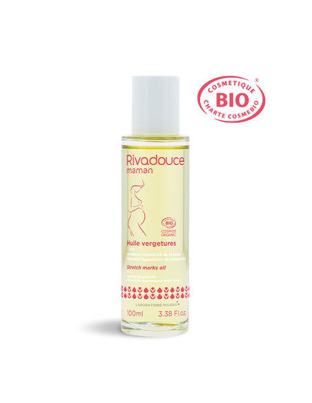 Rivadouce Maman Huile Vergetures Bio 100 ml